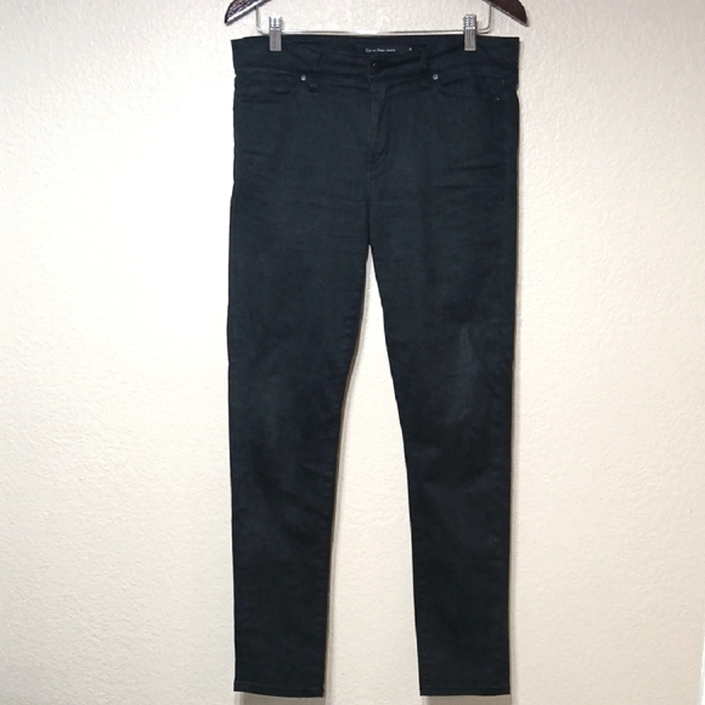 BO-19----Calvin Klein Black Skinny Jeans